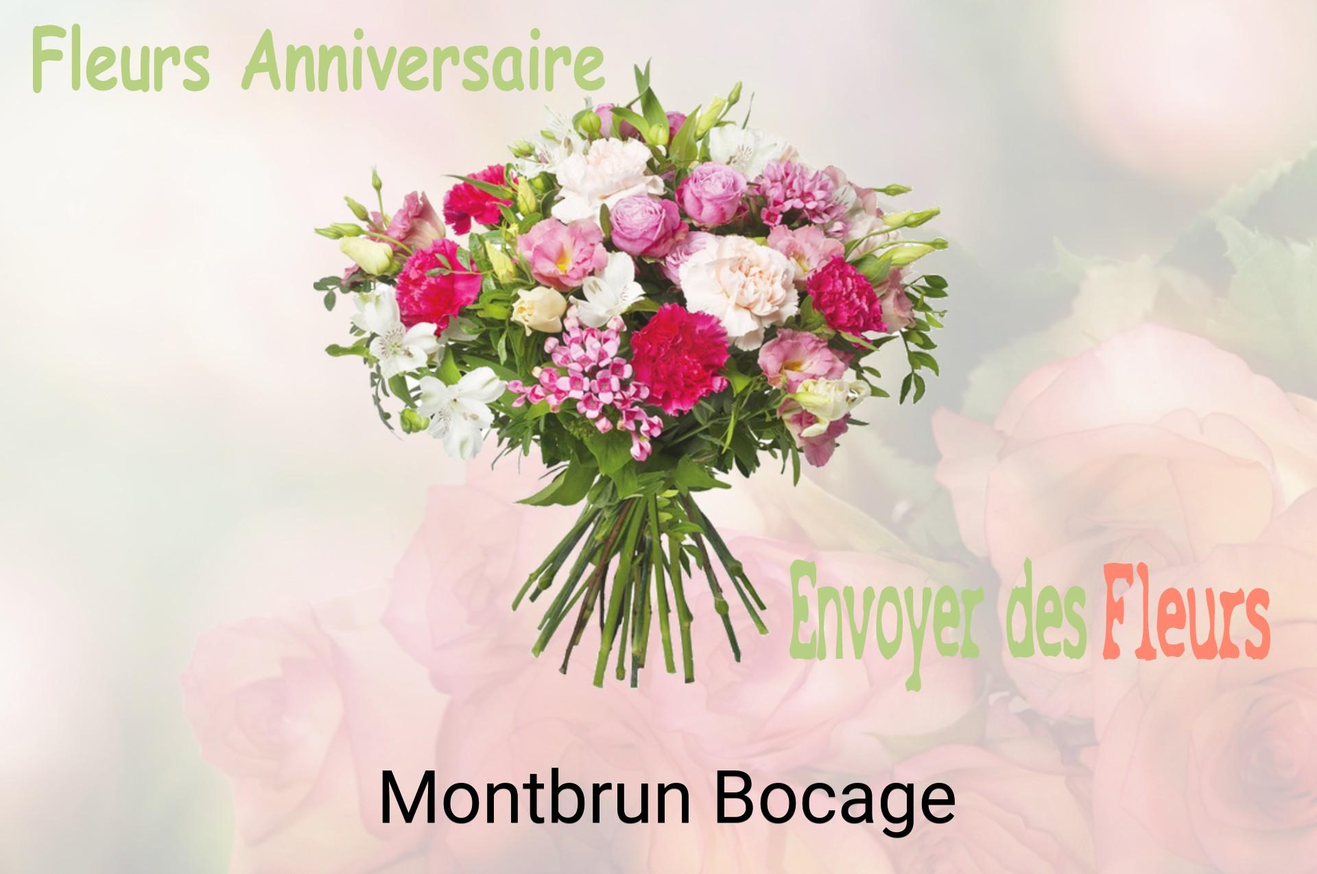 Bouquet de fleurs d’anniversaire livré à Montbrun-Bocage